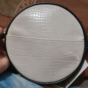 Elegant Cream Circle Bag